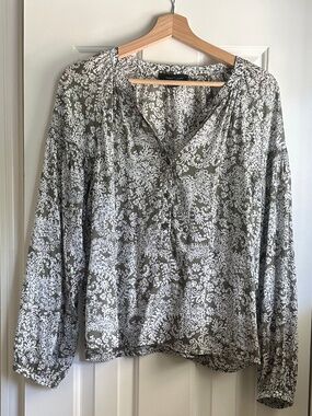 SANCTUARY Sunday's Best Blouse Adorned M